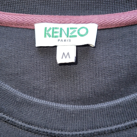 Kenzo Symbols Sweatshirt Dress, VGUC, Size M - Picture 5 of 6